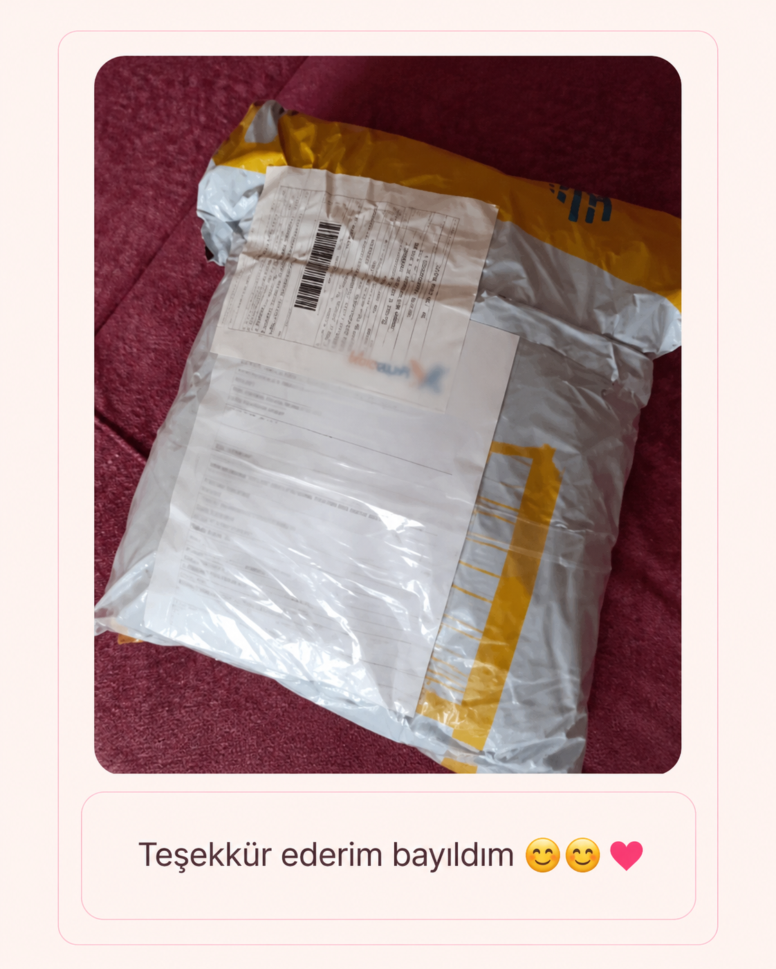 Müşteri mesajı 5