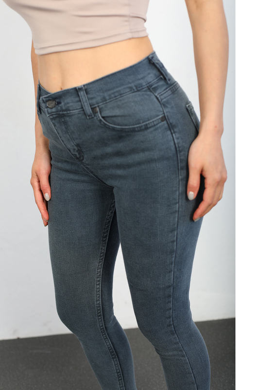 Ara Beden Kadın Antrasit Skinny Kot Pantolon - 3