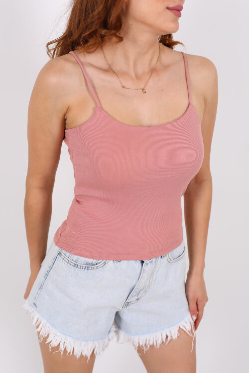 Askılı Kaşkorse Gül Kurusu Kadın Atlet - Berox (1)