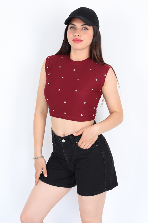 Cepli Mini Siyah Kot Kadın Şort - 4